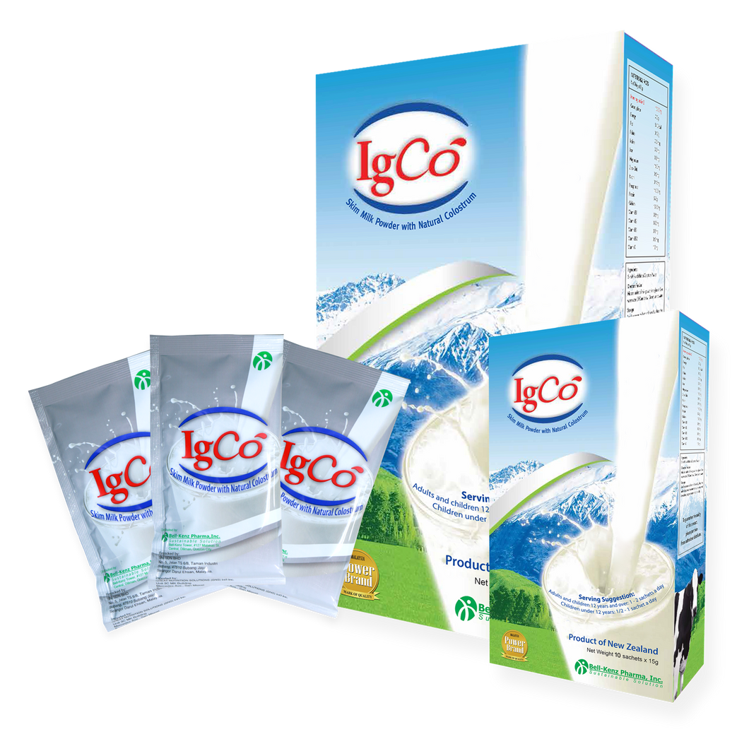 IGCO SKIM MILK POWDER WITH NATURAL COLOSTRUM - PER PIECE